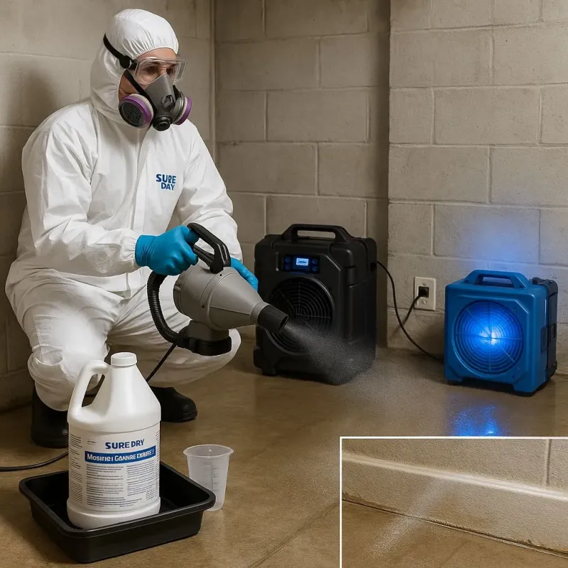 Sanitization and Odor Removal process in Hillsdale, MI