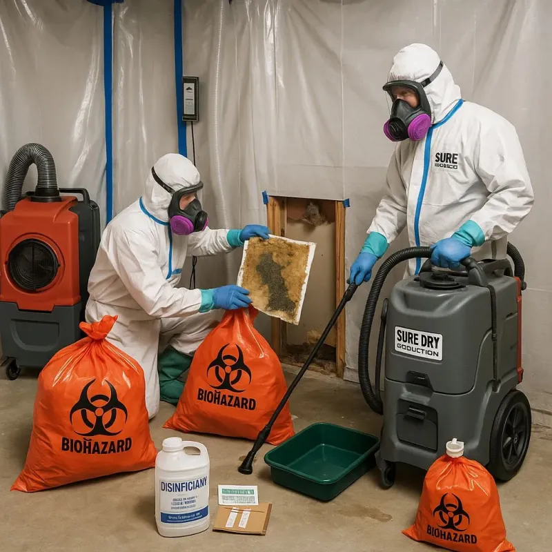 Contaminated Water Handling Protocols process in Hillsdale, MI