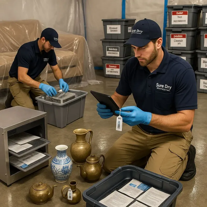 Content Protection and Restoration process in Hillsdale, MI