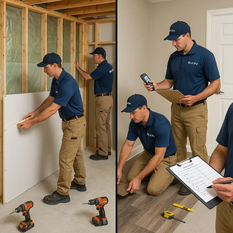 Repairs and Reconstruction process in Hillsdale, MI